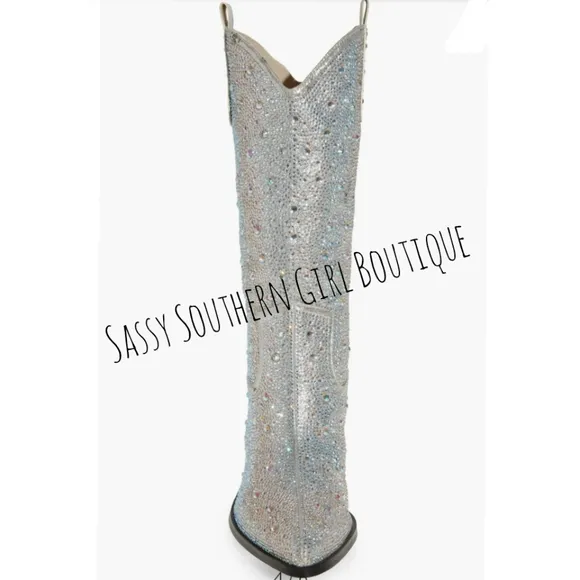 🆕⭐ Nashville rhinestone cowboy boots