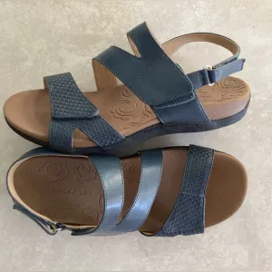 ♦️ ROCKPORT leather adjustable fit sandals 8.5 NWOT