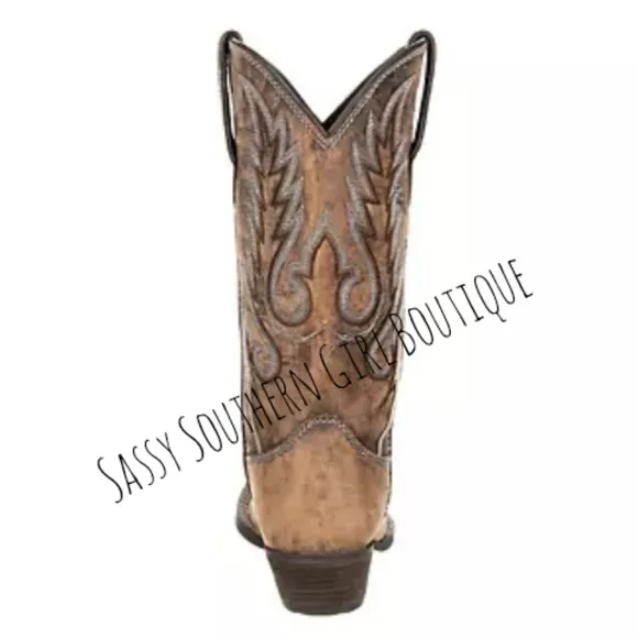 🆕⭐ Women's Durango leather Dreamcatcher cowboy boots