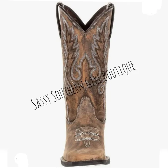 🆕⭐ Women's Durango leather Dreamcatcher cowboy boots