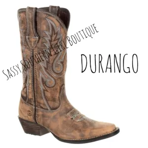 🆕⭐ Women's Durango leather Dreamcatcher cowboy boots