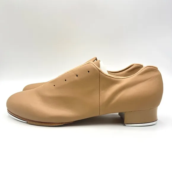 11.5N 11.5 N NARROW Bloch S0389L Black Leather Tap Flex Slip On Tap Dance Shoes