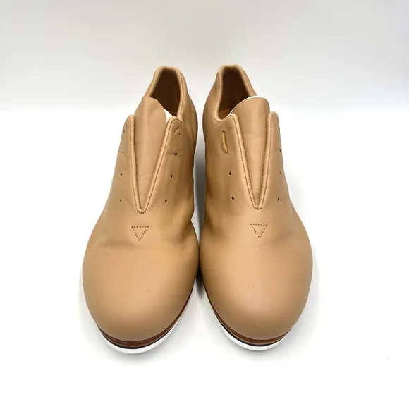 11.5N 11.5 N NARROW Bloch S0389L Black Leather Tap Flex Slip On Tap Dance Shoes