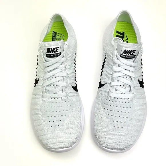 2016 Nike Free RN Flyknit in Platinum Gray