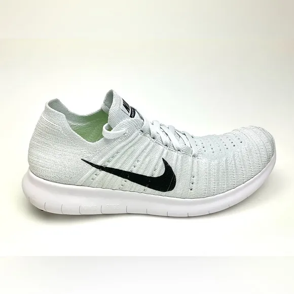 2016 Nike Free RN Flyknit in Platinum Gray