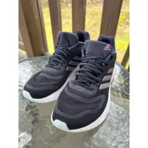 Adidas Duramo Lightmotion Running Shoes Cushioned Athletic Navy Blue Size 8