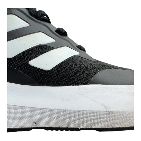 Adidas Fortarun 2.0 Black White Kids/Womens Athletic Shoes Cloudfoam SZ …