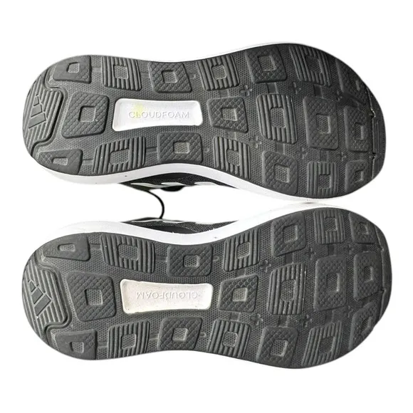 Adidas Fortarun 2.0 Black White Kids/Womens Athletic Shoes Cloudfoam SZ …