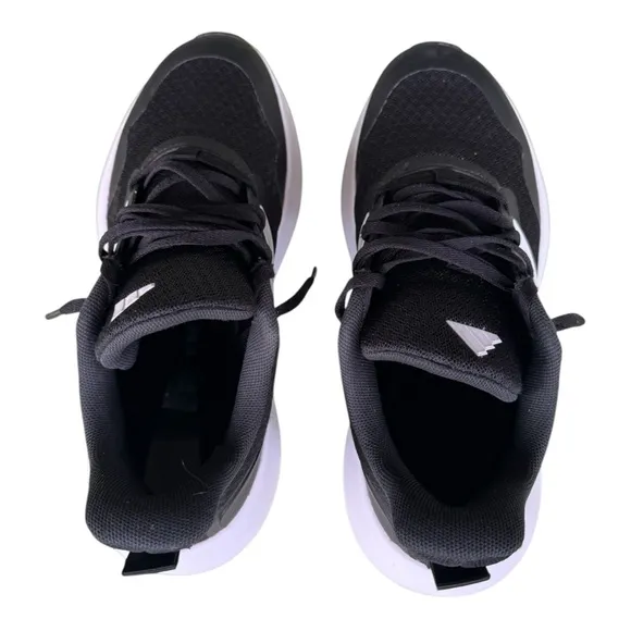 Adidas Fortarun 2.0 Black White Kids/Womens Athletic Shoes Cloudfoam SZ …