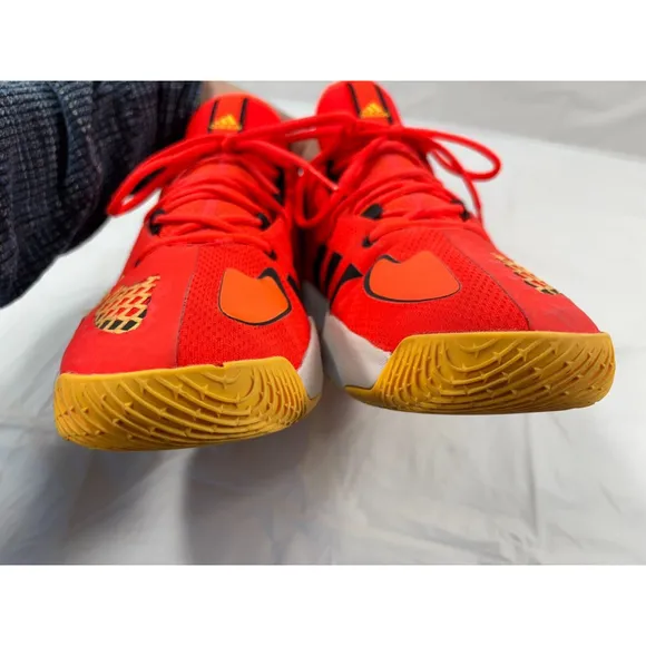 Adidas Gold Pro N3XT 2021 'Solar Gold Black Red' FY9918 Men's Size 9