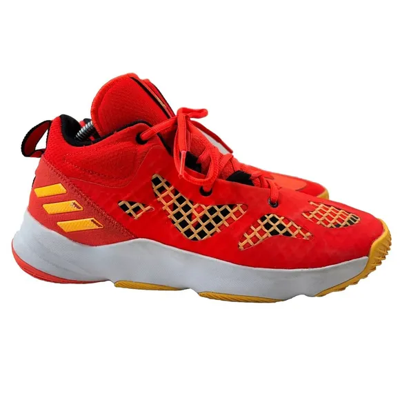 Adidas Gold Pro N3XT 2021 'Solar Gold Black Red' FY9918 Men's Size 9