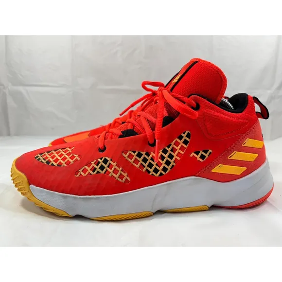 Adidas Gold Pro N3XT 2021 'Solar Gold Black Red' FY9918 Men's Size 9