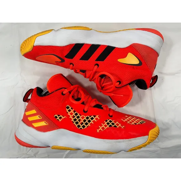 Adidas Gold Pro N3XT 2021 'Solar Gold Black Red' FY9918 Men's Size 9