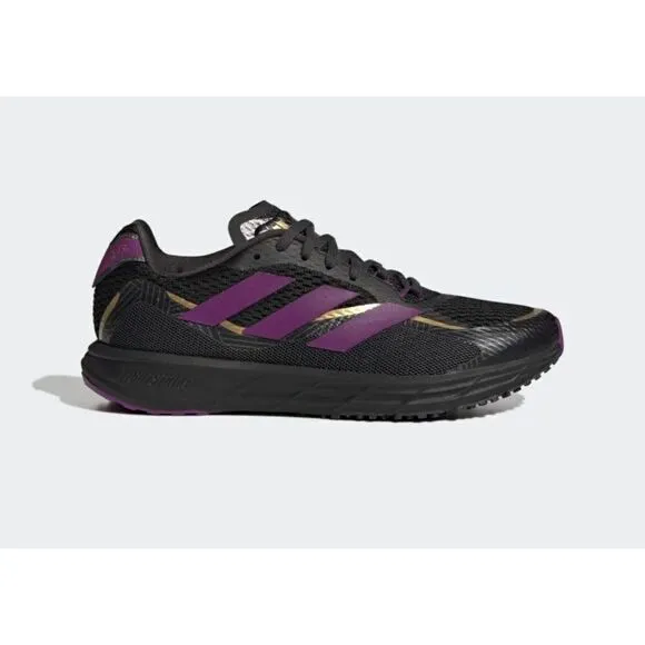 Adidas MARVEL BLACK PANTHER SL20.3 RUNNING SHOES-NWB- Men 10