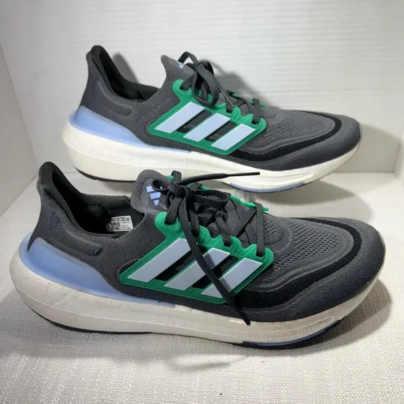 Adidas Men UltraBoost Light Running Grey Green Blue HQ6342 Men 12.5 Sneakers