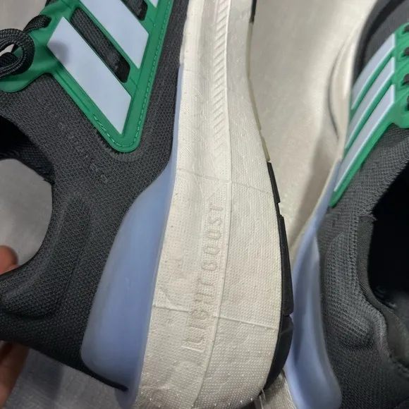 Adidas Men UltraBoost Light Running Grey Green Blue HQ6342 Men 12.5 Sneakers