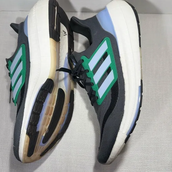 Adidas Men UltraBoost Light Running Grey Green Blue HQ6342 Men 12.5 Sneakers