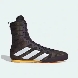 Adidas Men’s Box Hog 4 Shoes in Black/White in size 10.5