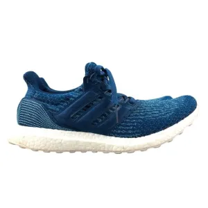 Adidas Men's Size 10 Ultra Boost 3.0 Parley Night Navy Blue Lace-Up Sneakers