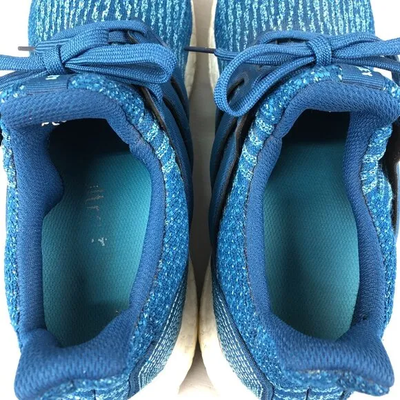 Adidas Men's Size 10 Ultra Boost 3.0 Parley Night Navy Blue Lace-Up Sneakers