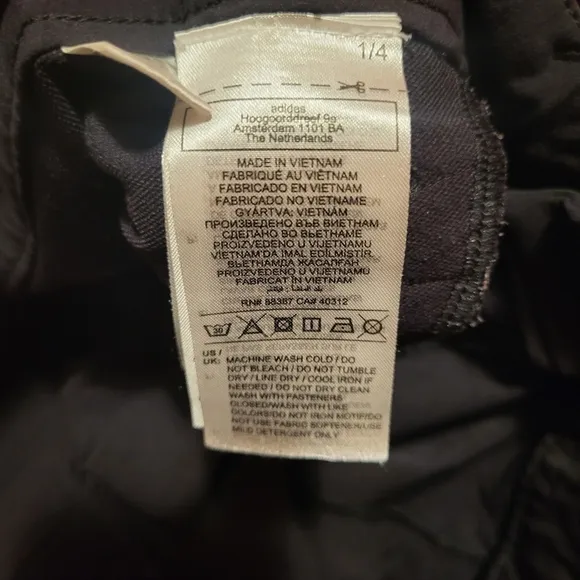 Adidas Men's Terrex Xperior Black Hiking Pants Size 38