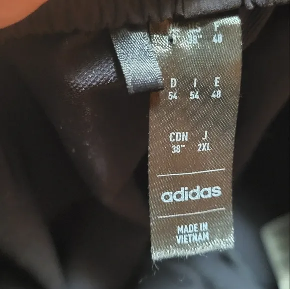 Adidas Men's Terrex Xperior Black Hiking Pants Size 38