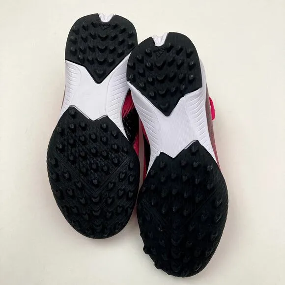 Adidas NEW Ghosted.3 TF J Soccer Cleats - Turf - Shock Pink Black - 11K