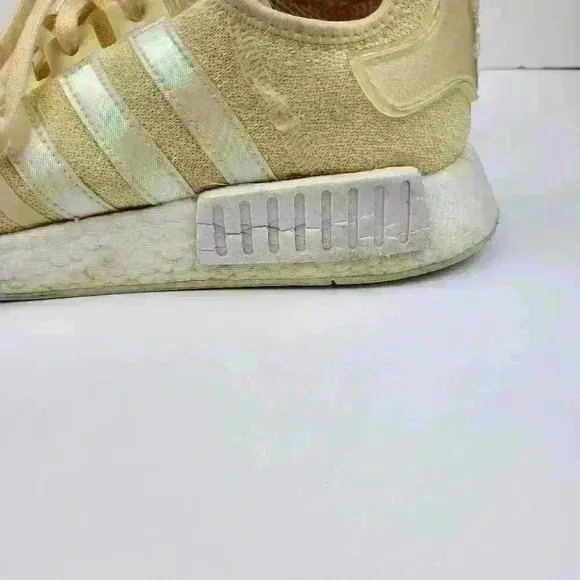 adidas NMD_R1 Sneakers Yellow Tint/White Sz 11