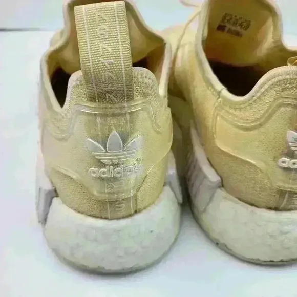 adidas NMD_R1 Sneakers Yellow Tint/White Sz 11