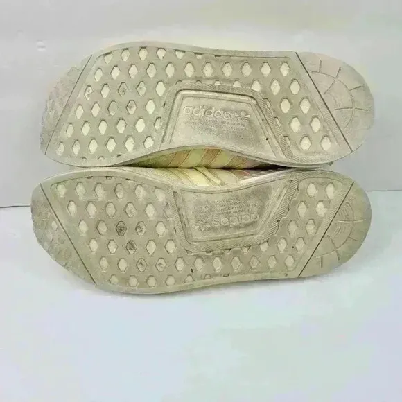adidas NMD_R1 Sneakers Yellow Tint/White Sz 11