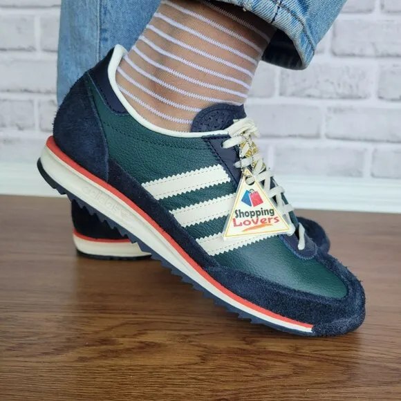 ❤️❤️❤️Adidas SL 72 OG Size 7 Women's Shoes Sneakers Green/Navy IF1938 New