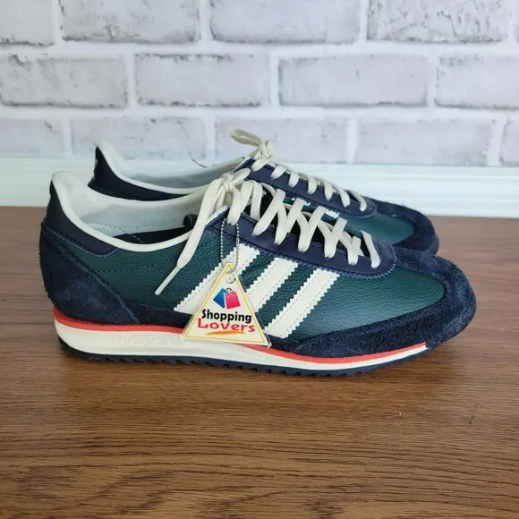 ❤️❤️❤️Adidas SL 72 OG Size 7 Women's Shoes Sneakers Green/Navy IF1938 New
