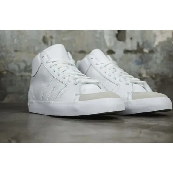 Adidas Superskate ADV Men Sz 12 Retro Skate Shoe White Sneaker Fashion Trainer