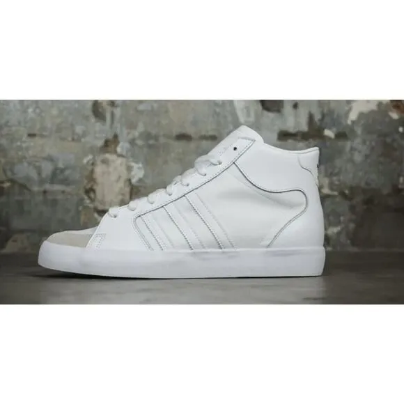 Adidas Superskate ADV Men Sz 12 Retro Skate Shoe White Sneaker Fashion Trainer