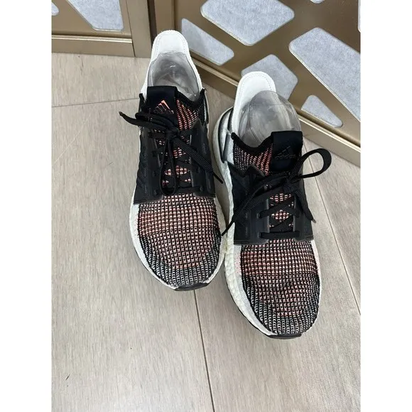 adidas UltraBoost 19 'Solar Orange G27519 Sz 7.5 Men Sneakers Shoes