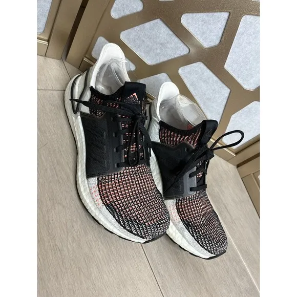 adidas UltraBoost 19 'Solar Orange G27519 Sz 7.5 Men Sneakers Shoes