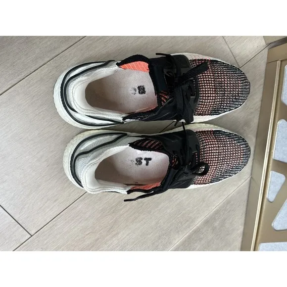 adidas UltraBoost 19 'Solar Orange G27519 Sz 7.5 Men Sneakers Shoes