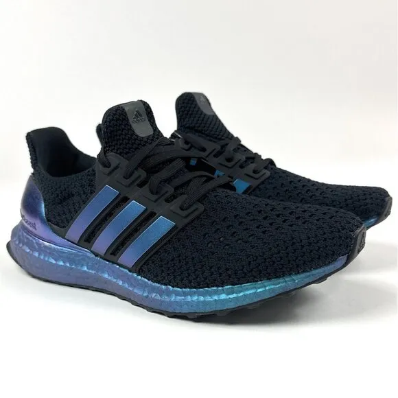 Adidas UltraBoost Clima Mens Iridescent Pack Black Signal Cyan Shoes FZ2874