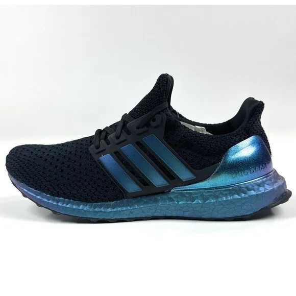 Adidas UltraBoost Clima Mens Iridescent Pack Black Signal Cyan Shoes FZ2874