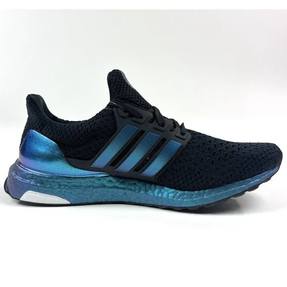 Adidas UltraBoost Clima Mens Iridescent Pack Black Signal Cyan Shoes FZ2874