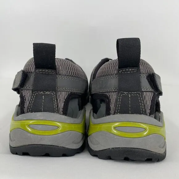Ahnu Men's Grey Mesh Trail Hiking Sandals Sneakers Size 13