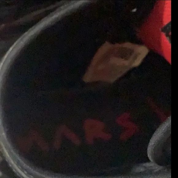 Air Jordans 270 Mars Black/Red 6.5Y Air LongSleeved S 2🔥NOC💀Stickers 10x4”