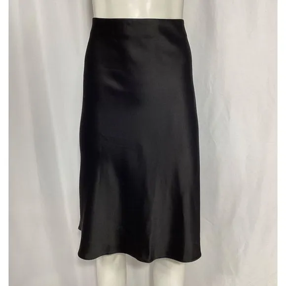 Akris Punto Midi Flared Skirt in Black Triacetate