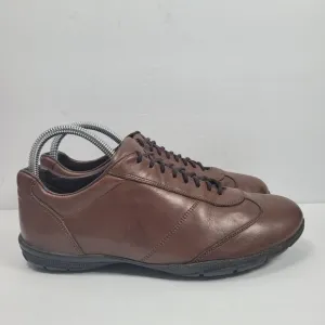 Alan Edmonds Mitchell Men's Brown Leather Oxford Casual Shoes 7.5E