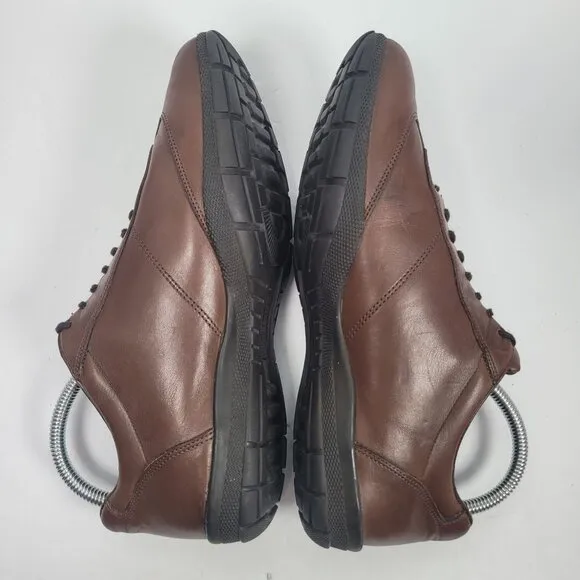 Alan Edmonds Mitchell Men's Brown Leather Oxford Casual Shoes 7.5E