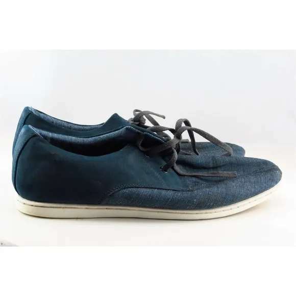 Aldo Fashion Sneakers Blue Fabric Men Shoes Size‎ 9 M
