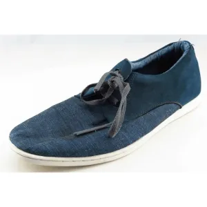 Aldo Fashion Sneakers Blue Fabric Men Shoes Size‎ 9 M
