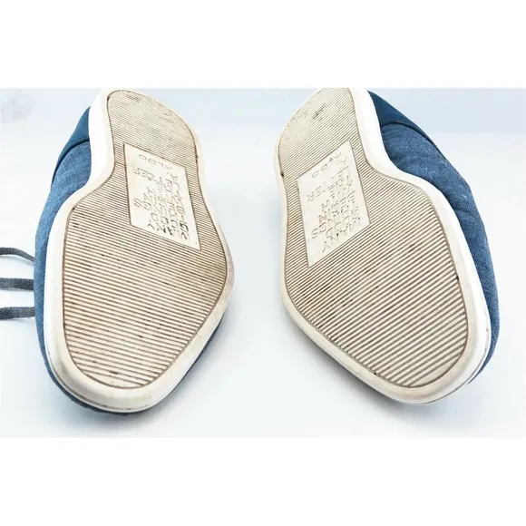 Aldo Fashion Sneakers Blue Fabric Men Shoes Size‎ 9 M