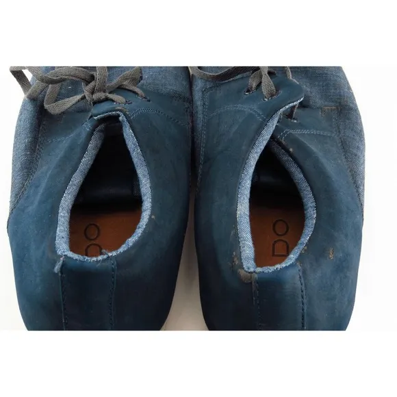 Aldo Fashion Sneakers Blue Fabric Men Shoes Size‎ 9 M