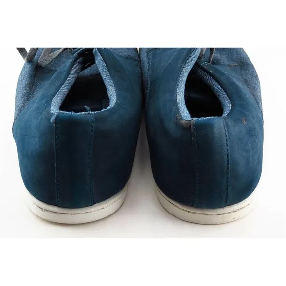 Aldo Fashion Sneakers Blue Fabric Men Shoes Size‎ 9 M
